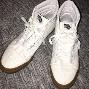 White Gum Sole VANS